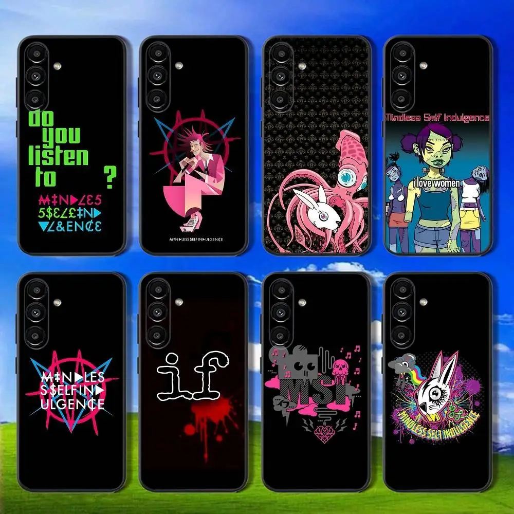 

Msi Mindless Self Indulgence Band Phone Case For Samsung Galaxy A13,A21s,A22,A31,A32,A52,A53,A71,A80,Soft Black Shell