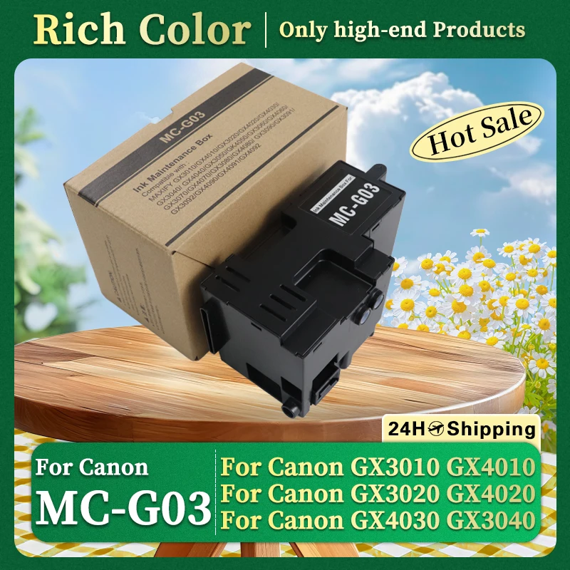 

For Canon MC-G03 Maintenance Tank For Canon GX3010 GX4010 GX3020 GX4070 GX3080 GX4080 GX3090 GX4030 GX3040 GX4040 GX4050 Printer