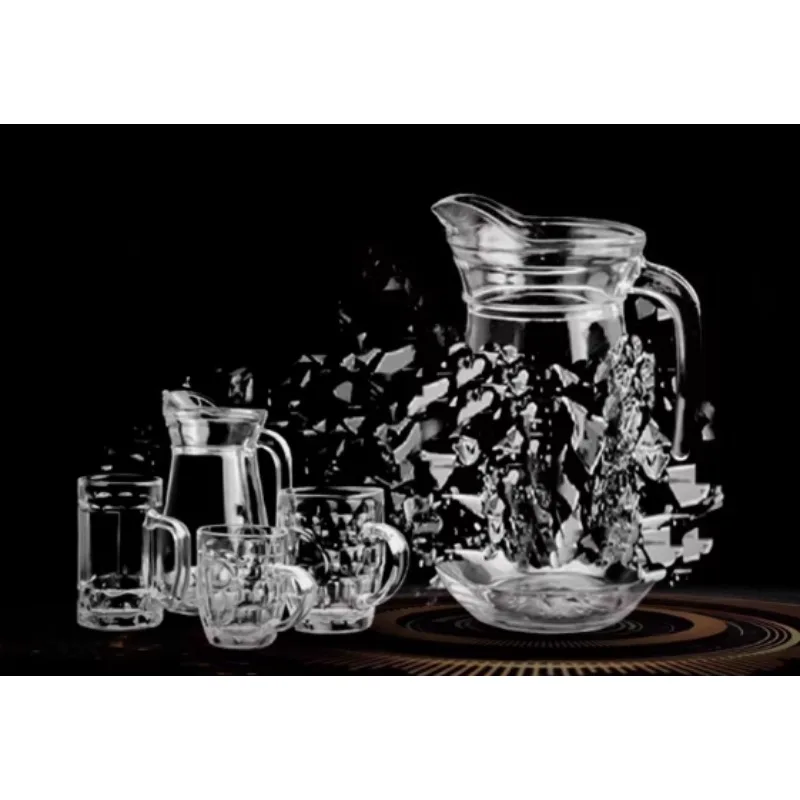 

Стекло, распадающееся от взрыва (большой кувшин для воды) – фокус, магическая иллюзия, настоящее стекло, разлетающееся по команде. Реквизит для сцены и крупноплановых выступлений, для фокусников.