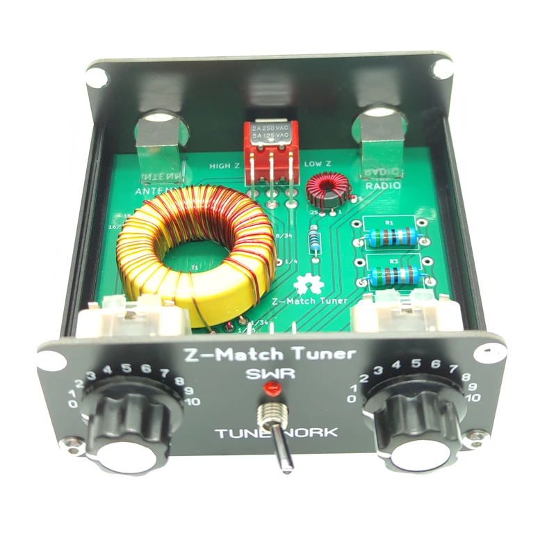 For QRP Z-match Manual antenna tuner