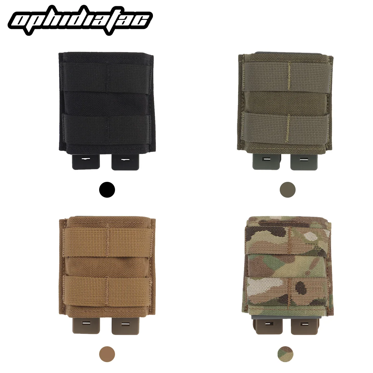 

Одиночный чехол MOLLE для магнитов 5,56 — простой в использовании, расширяемый, универсальный дизайн, держатель для журналов для наружного снаряжения и аксессуаров