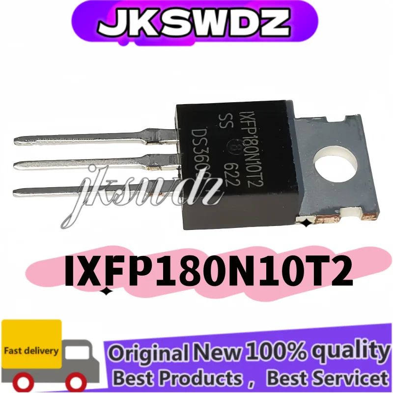 

5 piezas, Original, nuevo IXFP180N10T2 180N10T2 TO-220 100V 180A