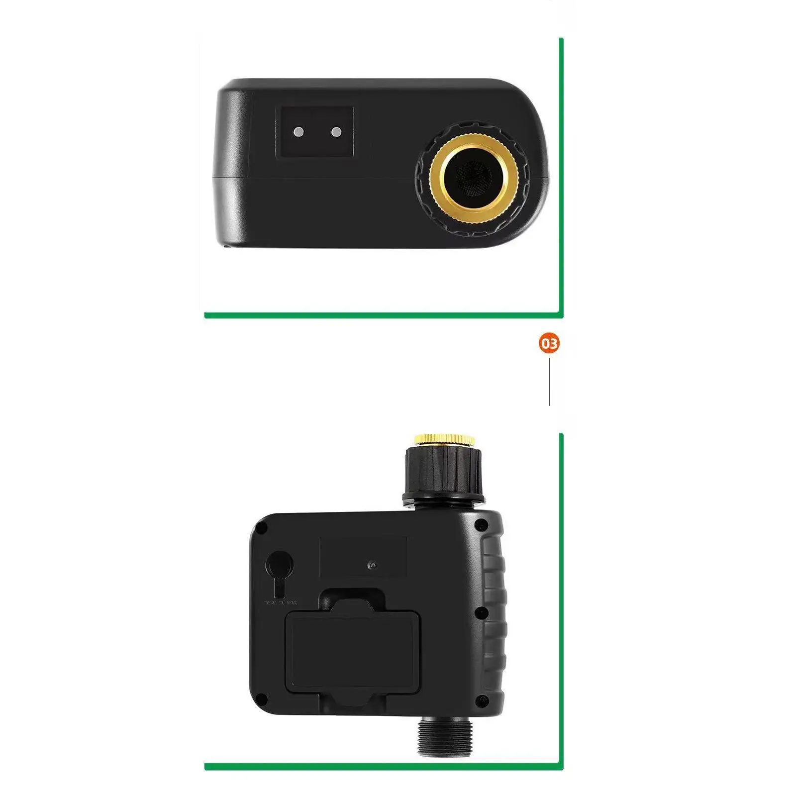 Garden Hose Water Timer Automatic Irrigation Controller Adjustable Plant Watering Device for Outdoor and Indoor Use