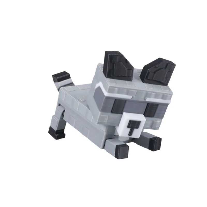 سلسلة مفاتيح مطبوعة ثلاثية الأبعاد تنمو حديقة منتج جديد في المخزون تمثال الثعلب النحل عمل أرقام شخصيات كرتونية Evoker هدايا عيد ميلاد souve