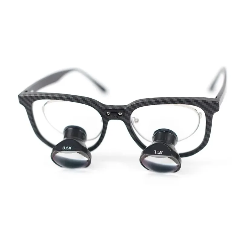 24NM-350X Surgical Eye Loupe Custom Made 3.5x Wireless Surgical Dental Loupes With Led Head