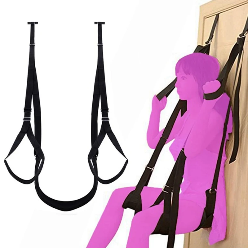 Adult Fun Carmen 2nd Generation SM Door sex Swing with Seat Cushion Posture Swing M Leg Split with Carmen Swing