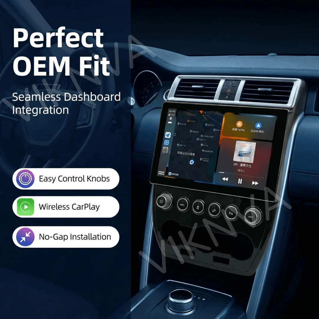 For Land Rover Freelander 2 LR2 L359 Android Carplay Auto Stereo Radio Headunit Multimedia AC Control GPS Navigation Player