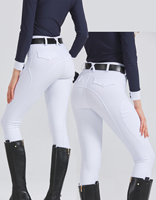 Professional horse riding pants silicone anti-slip quick-dry tight-fitting cycling sports pants for equestrian exams