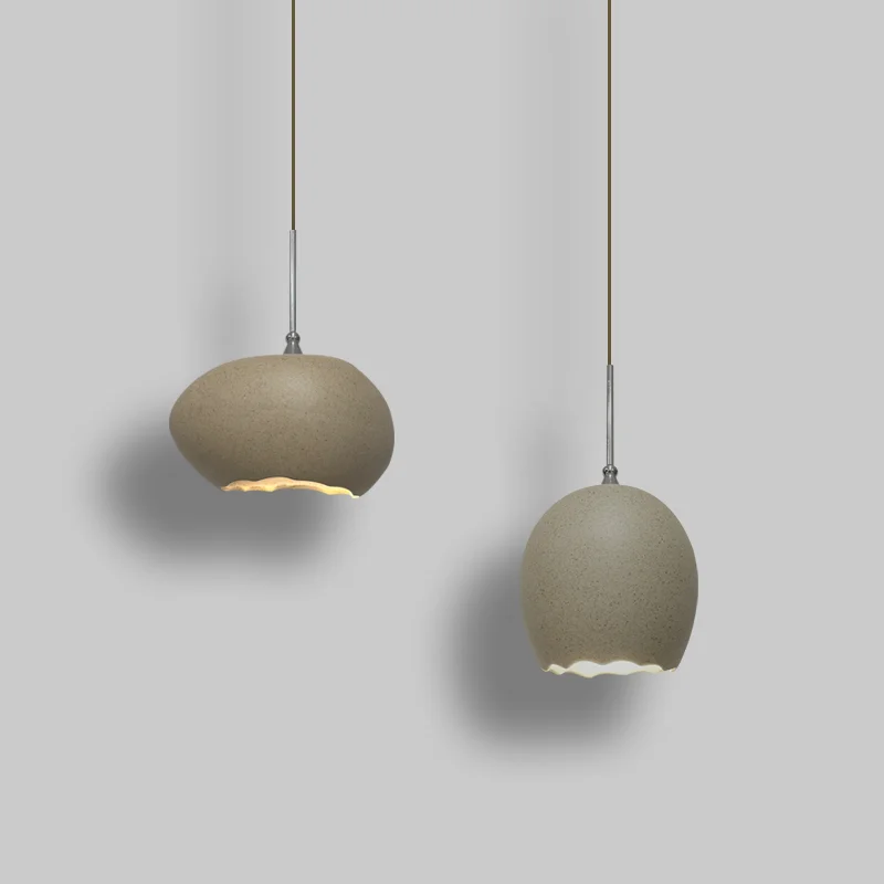 Egg hatching creative personality LED restaurant dessert shop small hanging line lighting fixture bedside pendant light