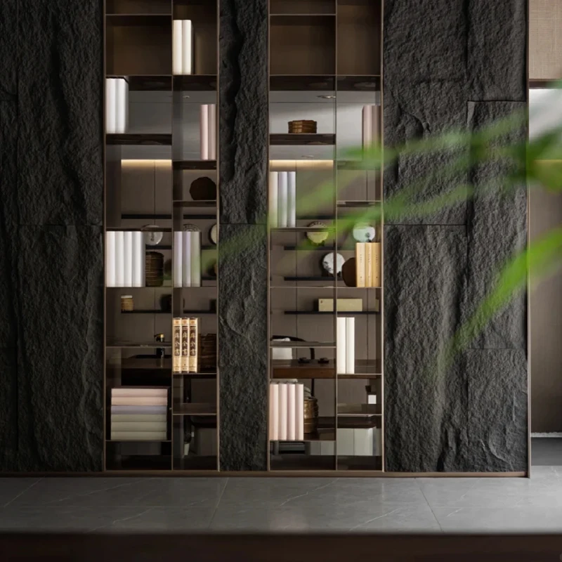 جودة عالية الاصطناعي / فو البولي يوريثين بو حجر الجلد القشرة الكسوة بو رغوة لوحة الحائط الحجر #2