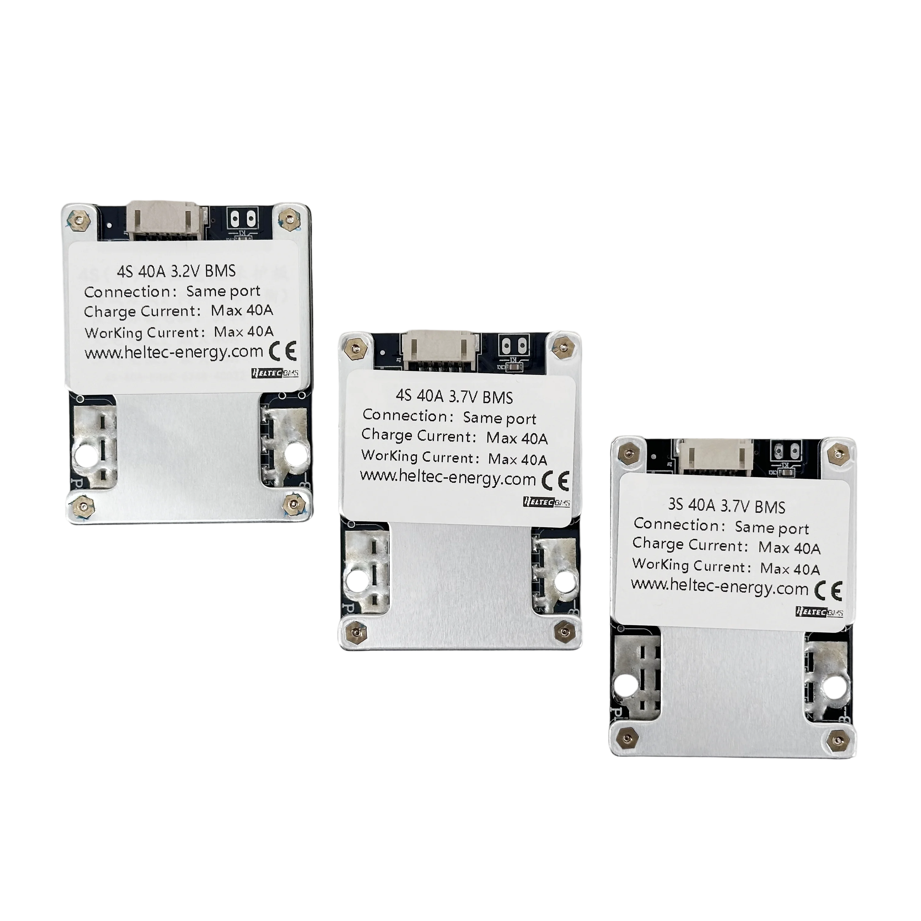 Heltecbms 3S 4S 40A 80A 120A Płytka zabezpieczająca akumulatory litowo-jonowe i LiFePO4 3,2V 3,7V BMS18650 z funkcją balansowania do magazynowania energii — zdjęcie produktu 6