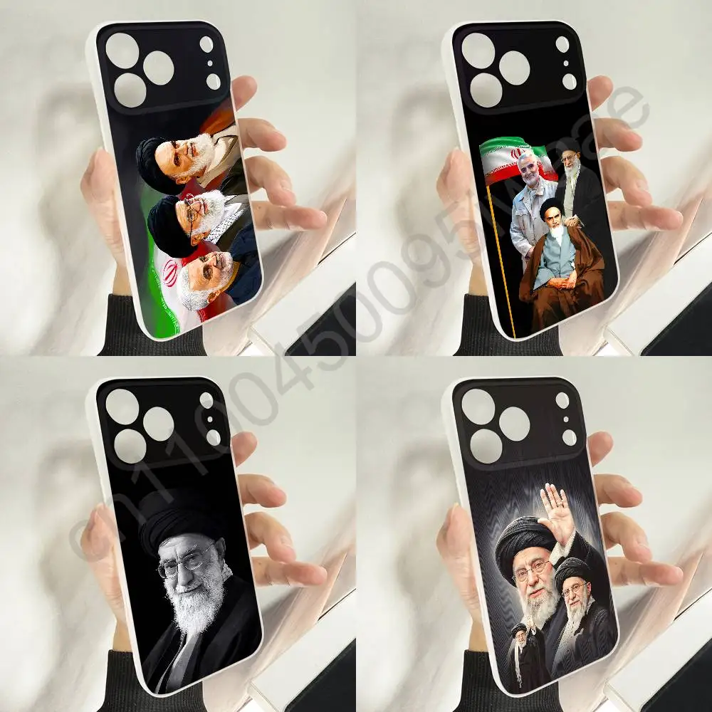 

RIP Ali Khamenei Iranian Iran Phone Case For iPhone 12,16,11,14,13,17,15,Plus,E,Pro,Max,Air,Mini Wireless Charge Magnetic