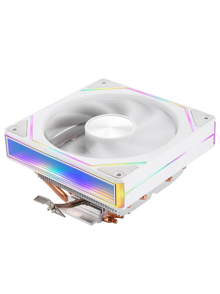 Chłodzenie CPU XUANFENG X99, wentylator 120mm, 4pin/PWM, radiator poziomy, 2/4 ciepłowody, chłodzenie powietrzem, kompatybilne z LGA115X 2011 1200 1700 AM4 I3 I5 — zdjęcie produktu 7