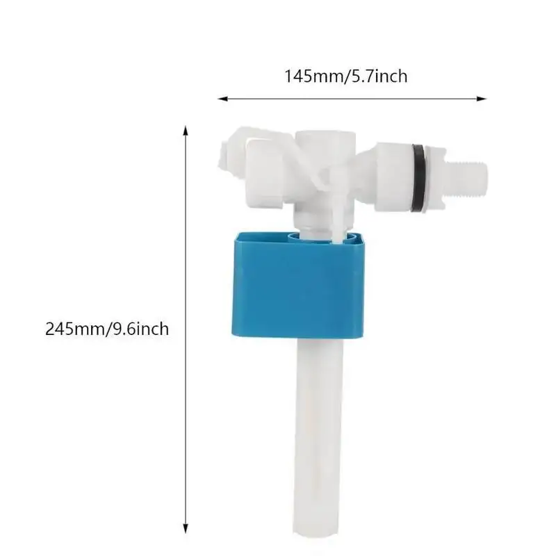 5.7 inch Connection Cistern Toilet Inlet Valve Cistern Filling Valve High Pressure Side Inlet Valve & For fish tank