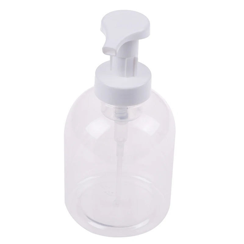 1pcs 500ml clear foaming bottle foaming soap dispenser pump soap dispenser