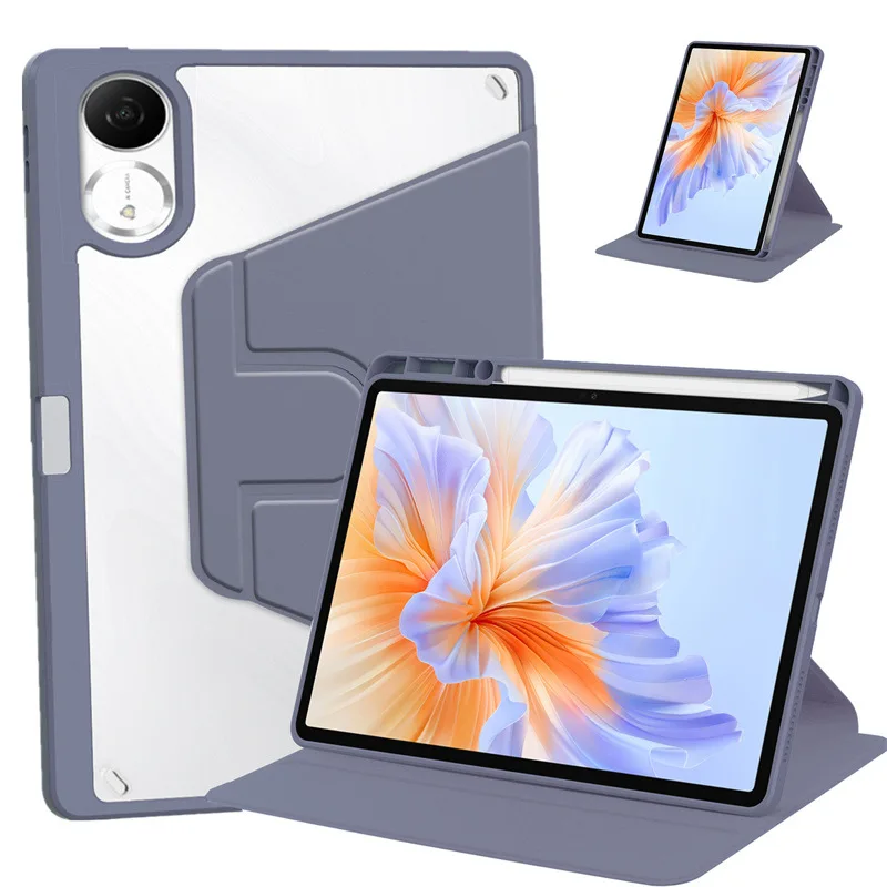 Pour Xiaomi Redmi Pad 2 11 pouces 2025 360 rotatif avec porte-stylo étui pour tablette pour Xiaomi Pad 7S Pro 12.5 7 11.2 6 5 housse de support