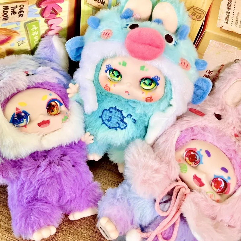 

Kimmon Blind Box Mimon Dream Of The Field Warm Series Toys Velvet Time Mystery Box Милые куклы Декор Сумки Подвеска Сюрприз Подарки