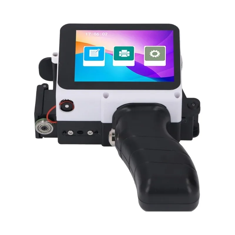 Mini Handheld  Inkjet Printer 12.7mm with Multi-Language Barcode Date Batch Number Features Supports Multiple Materials