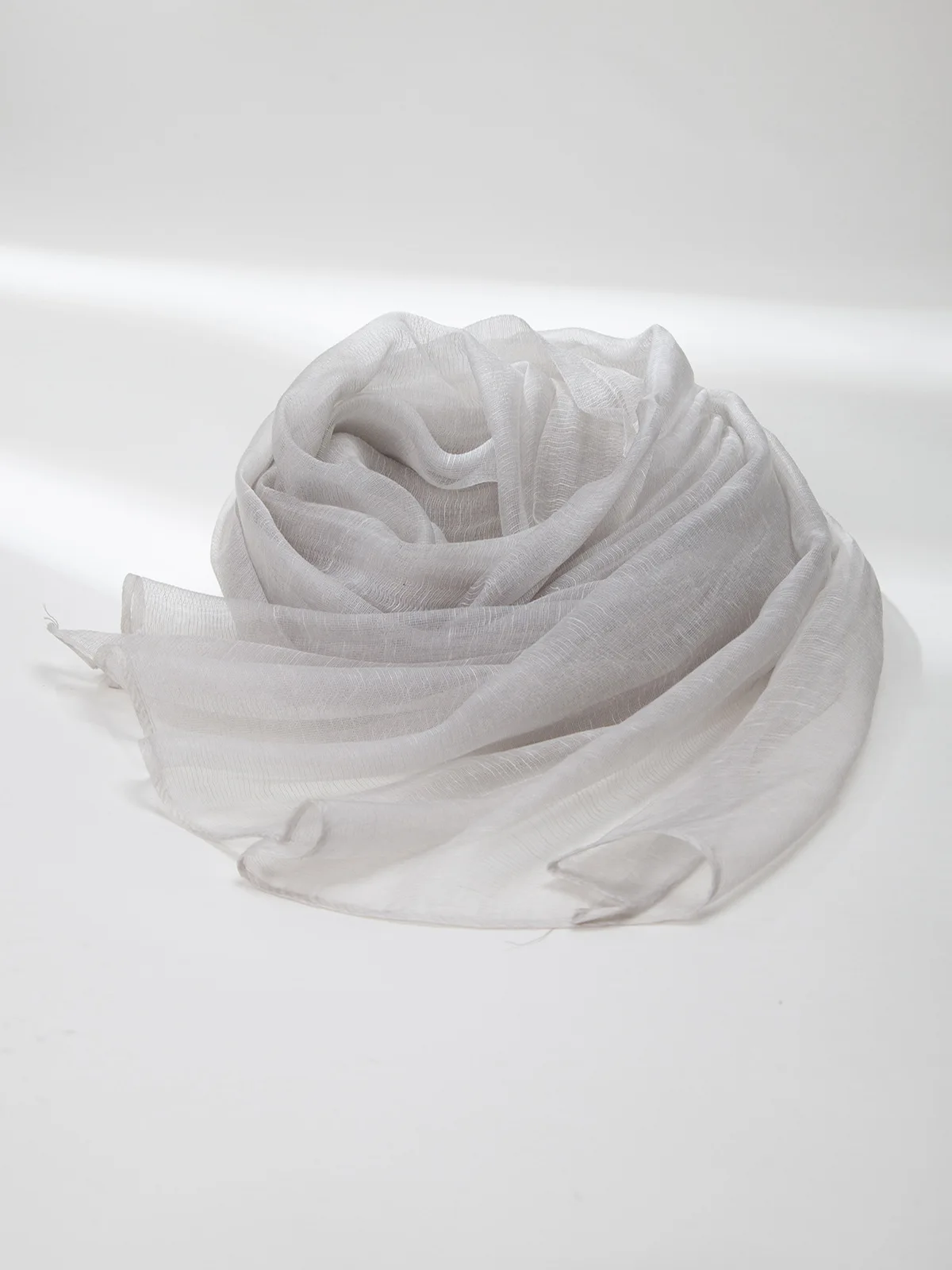 Damen-Organza-Schal, transparenter, durchsichtiger Gaze-Schal, leichter Sonnenschutz-Wickel, atmungsaktiv, modisch, für den Sommer und den Alltag – Detail 21