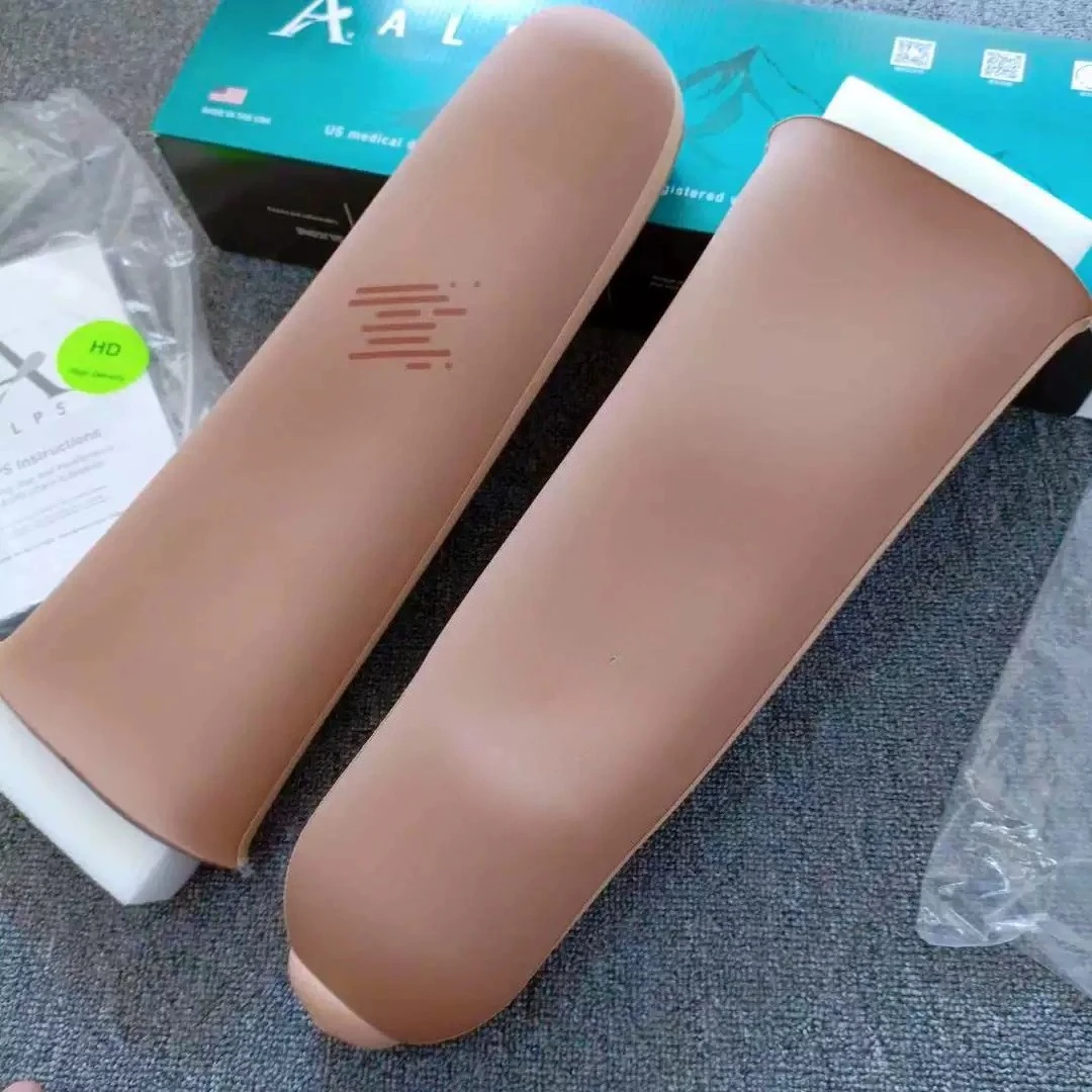 Prosthetic Silicone Gel Liner – Cushion Socket Interface for Above/Below Knee Amputees, Suspension Sleeve with Locking Pin