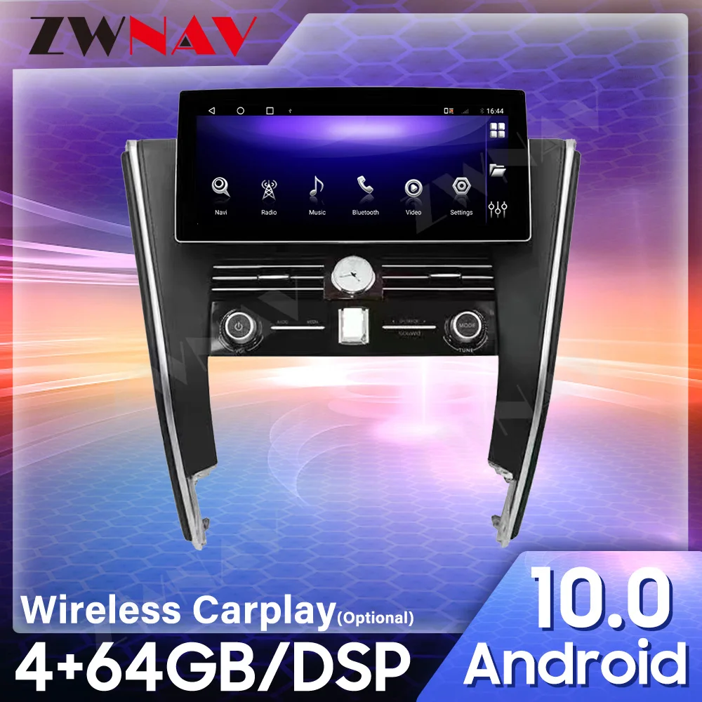 

For Toyota Alphard Vellfire 2015-2021 Tesla Style Android Car GPS Navigation Multimedia Player Car Radio Head Unit Player