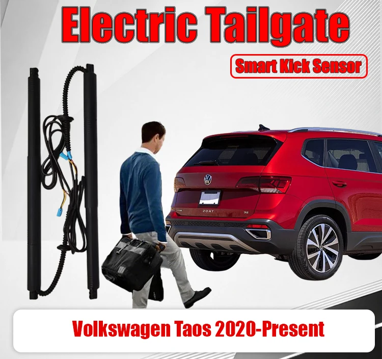 Electric Tailgate Upgrade Kit For Volkswagen Taos 2020-Present Power Lift Support Rods Auto Trunk Boot Lid Power Liftgate Modi