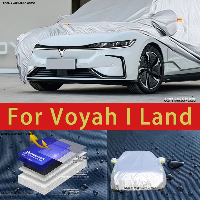 

For Voyah I Land Outdoor Protection Full Car Covers Snow Cover Sunshade Waterproof Dustproof Exterior Car accessories