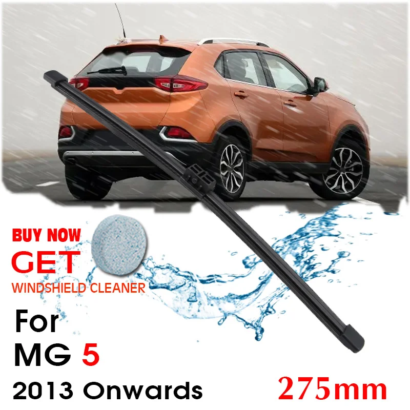 Car Wiper Blade Rear Back Window Windscreen Windshield Wipers For MG 5 Hatchback 275 mm 2013 Onwards Auto Accessories