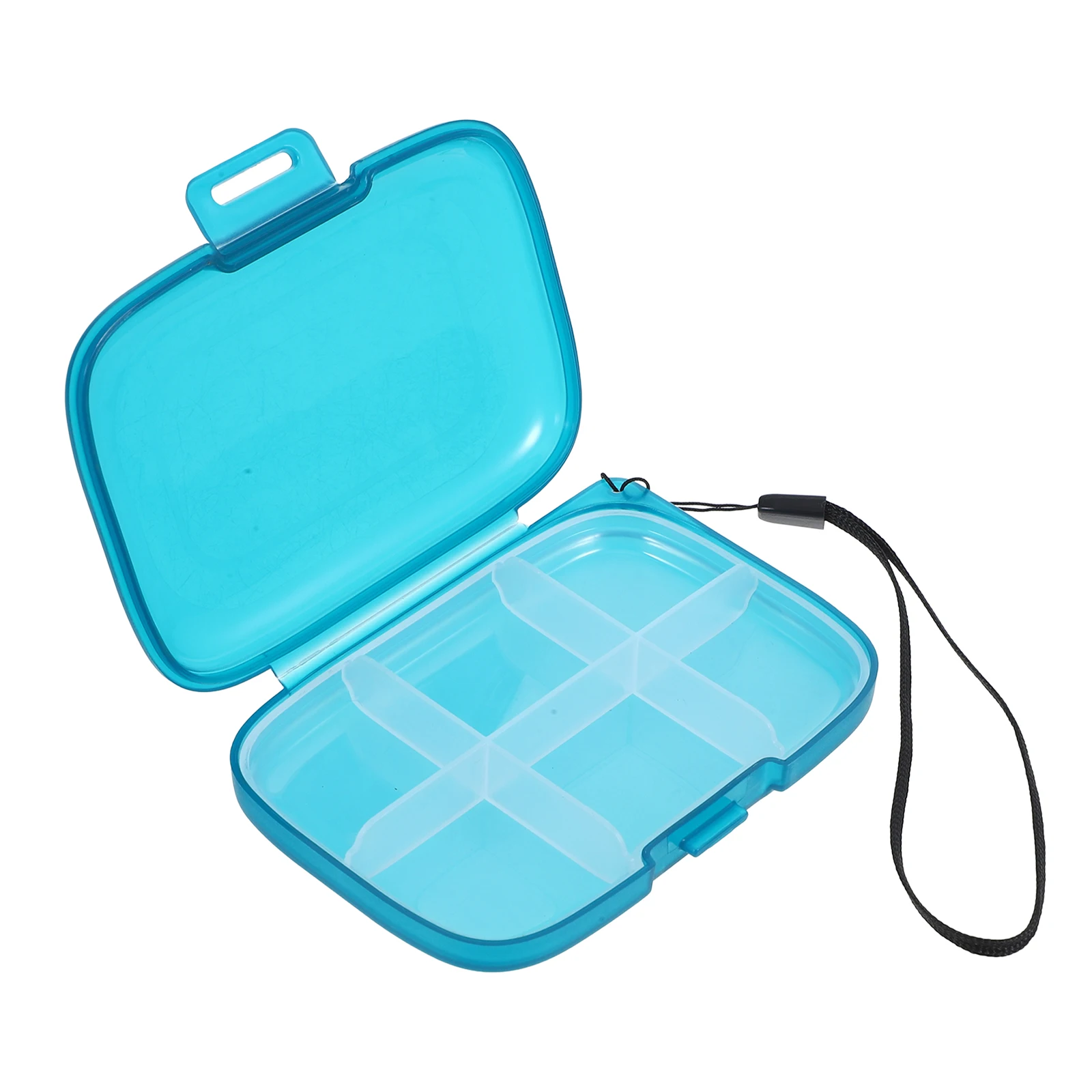 

Portable Medicine Sealed Storage Box Non Sealed Medicine Box Smelling Pill Container Travel Large Capacity Daily Use