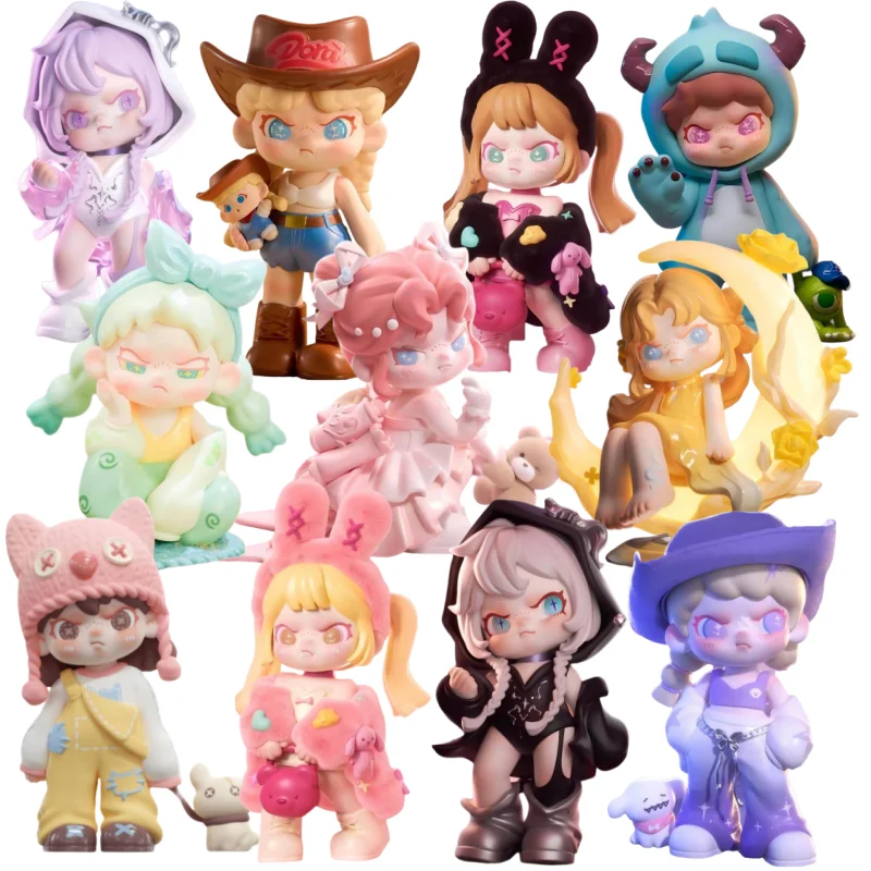 

TNT Space DORA Large Doll Devil Sweetheart Flying Goddess Hibernation Hangtag Series Collectible Figurine For Doll Collectors