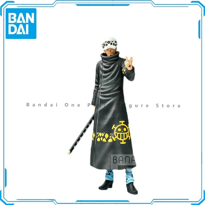 Oryginalne figurki akcji Bandai Roronoa Trafalgar Law, zabawki animacyjne, prezenty, autentyczne kolekcjonerskie modele anime do hobbystów, dostępne od ręki.