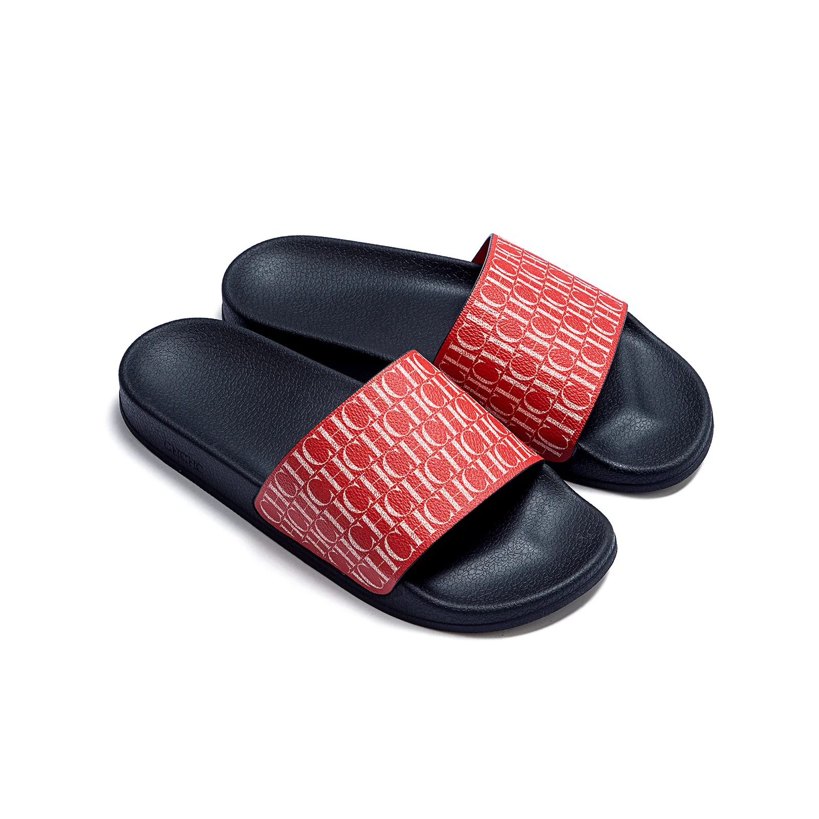CHHC Female Flip Flops Letter Printing Multi Scene Silicone Beach Slippers Waterproof Summer Outdoor Sandals