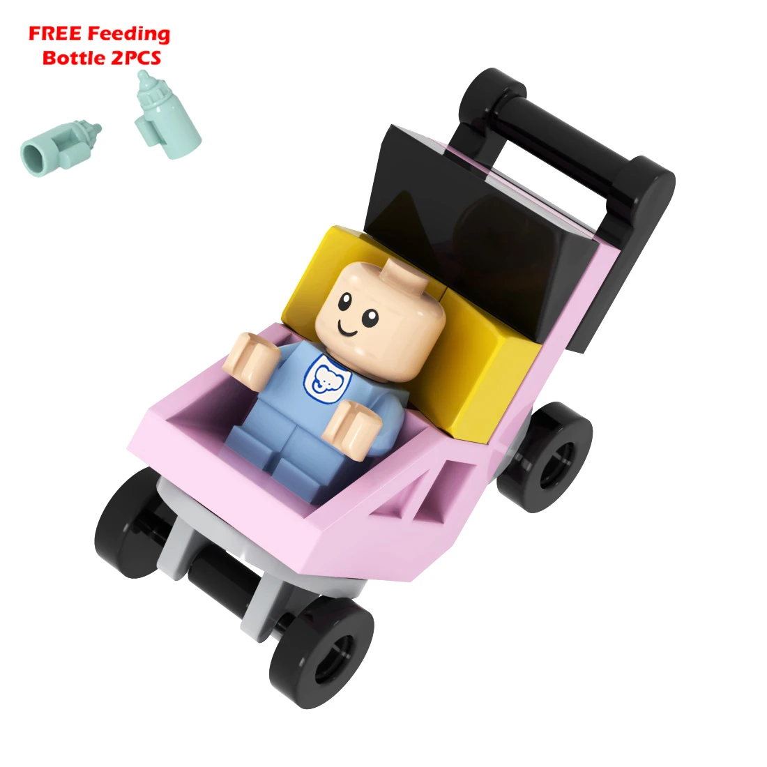 Infant Baby MOC Building Blocks Toys Kids Collection Souvenir Gift Pretend Play Decoration Boy Girl City 25128 24581