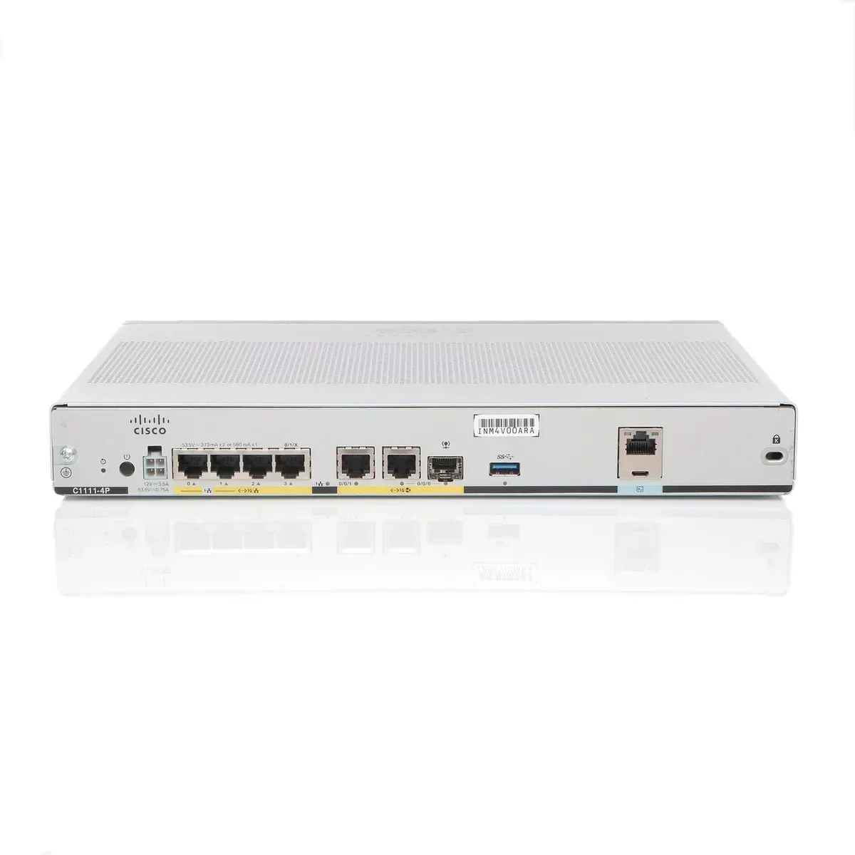 C1111-4P 4 Port Dual GE WAN Ethernet network Router