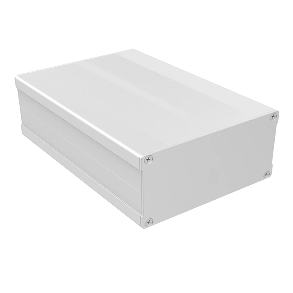 H19 106*55mm Custom Supply Heat Sink Sheet Metal Project BoxOutlet Box Aluminium Enclosure