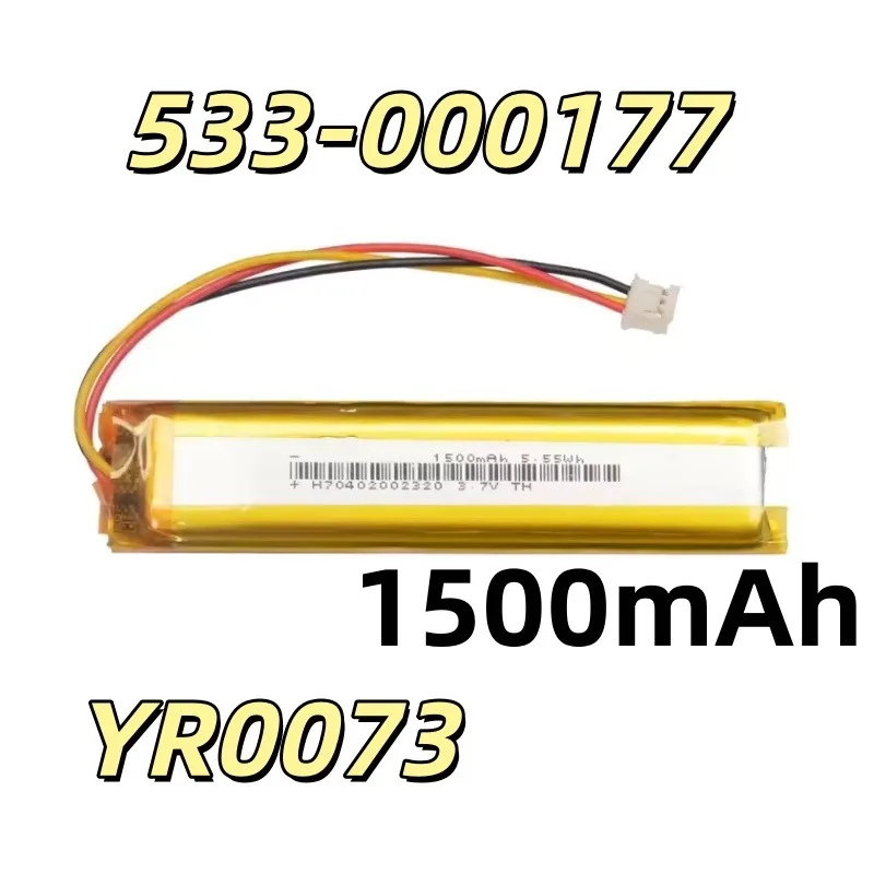 Replacement battery 533-000177 For YR0073 mini bluetooth keyboard battery 1500mAh
