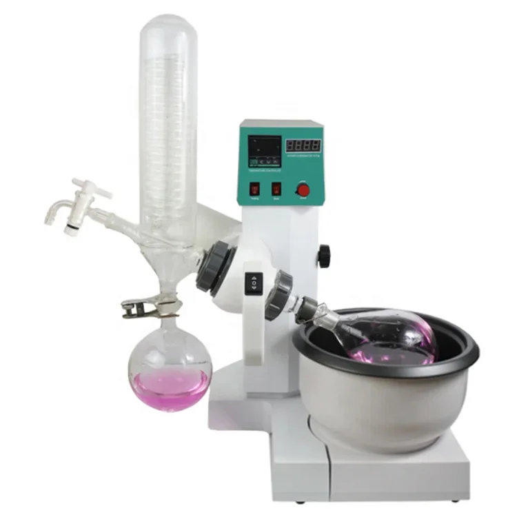 3L Rotary Evaporator for Laboratory Oil Extraction Vacuum Distillation Extraction Machine with Digital Display And Adjustable Sp