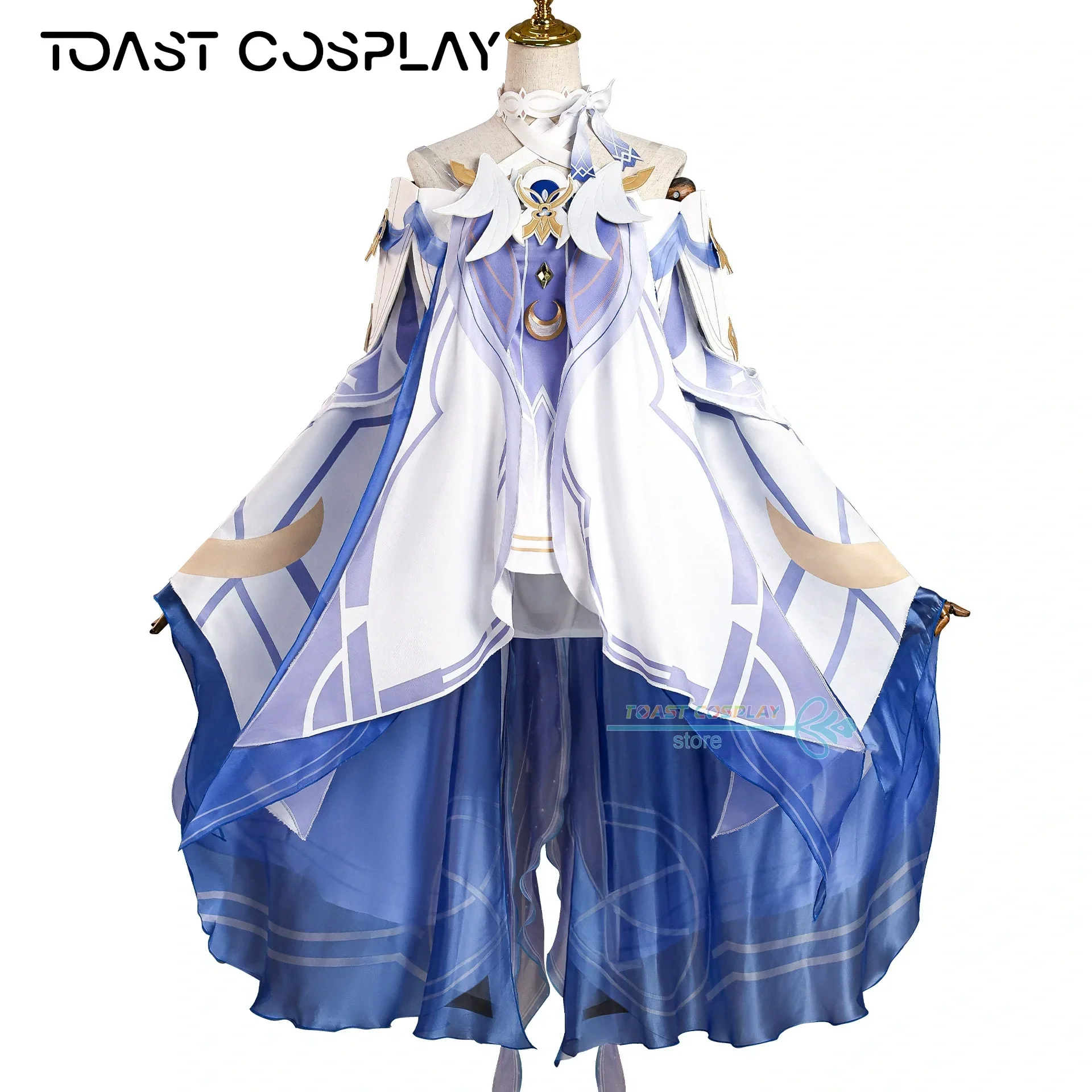 Girls' Columbia Genshin Impact Cosplay Costume Dress Set