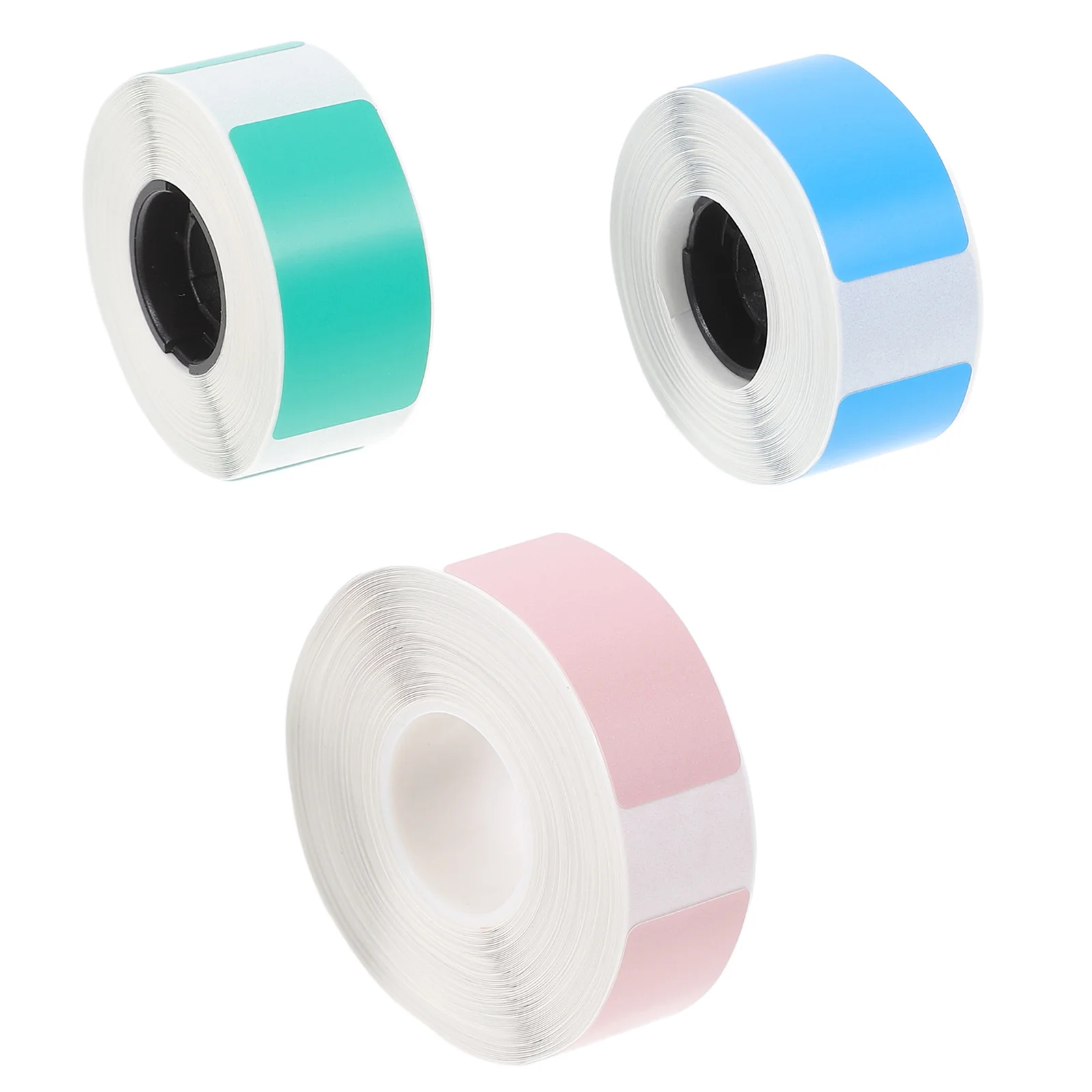 3 Rolls Thermal Label Paper Self-Adhesive Waterproof Oil-Resistant Stickers for Shipping Warehousing Product Identification