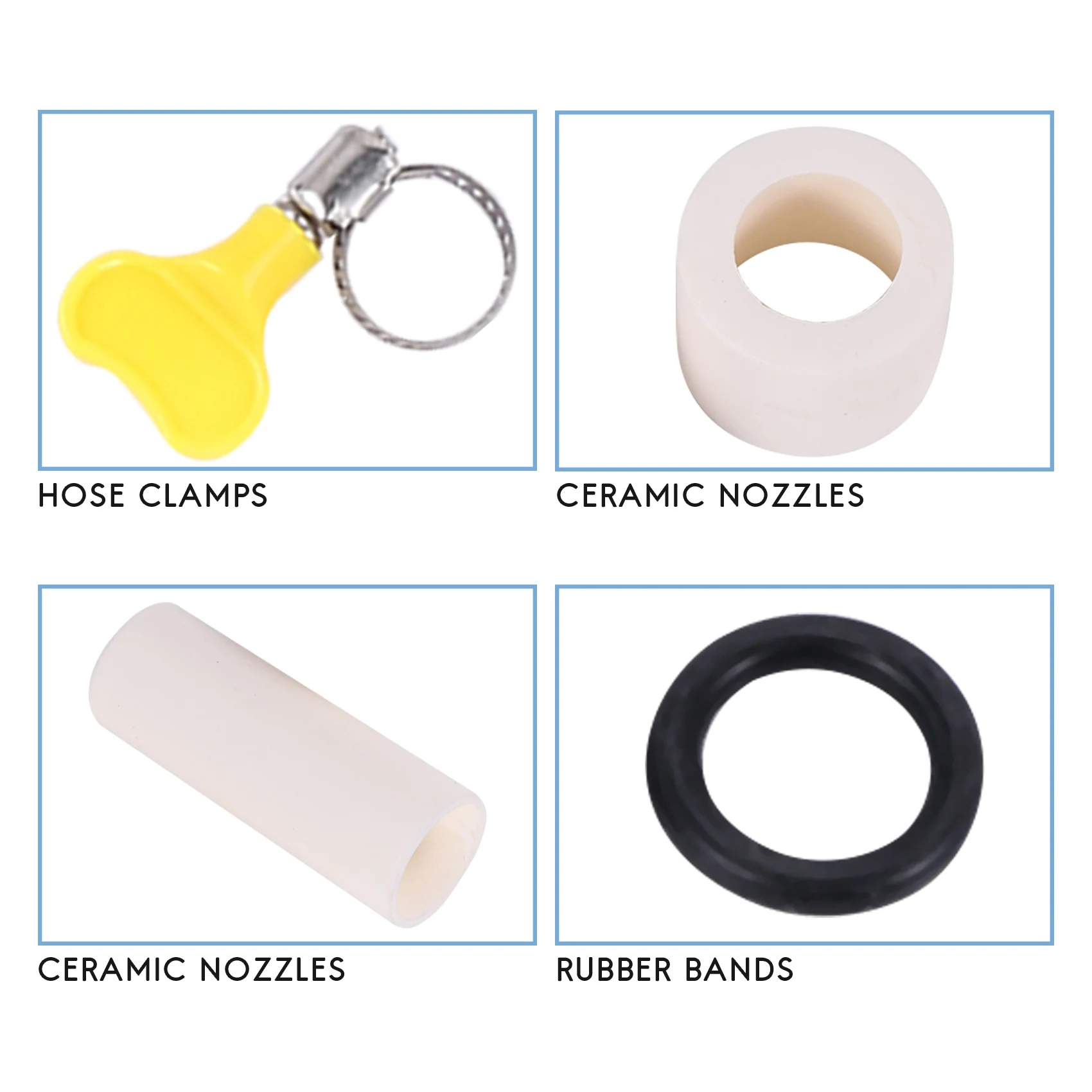 Pressure Washer Sandblasting Kit, Wet Sandblaster Attachment, 5000 PSI, 1/4 Inch Quick Disconnect 1Set