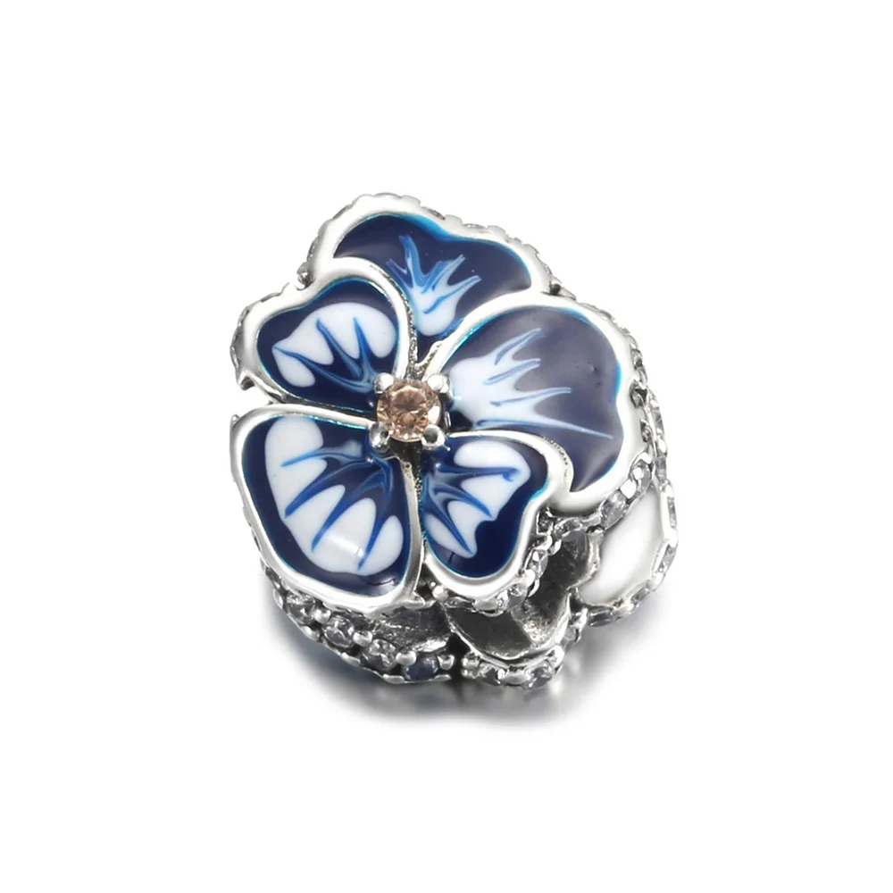 925 Sterling Silver Bead Mercury Venus Earth Mars Jupiter Saturn Round Charm Fit Fashion Women Bracelet Bangle Gift DIY Jewelry
