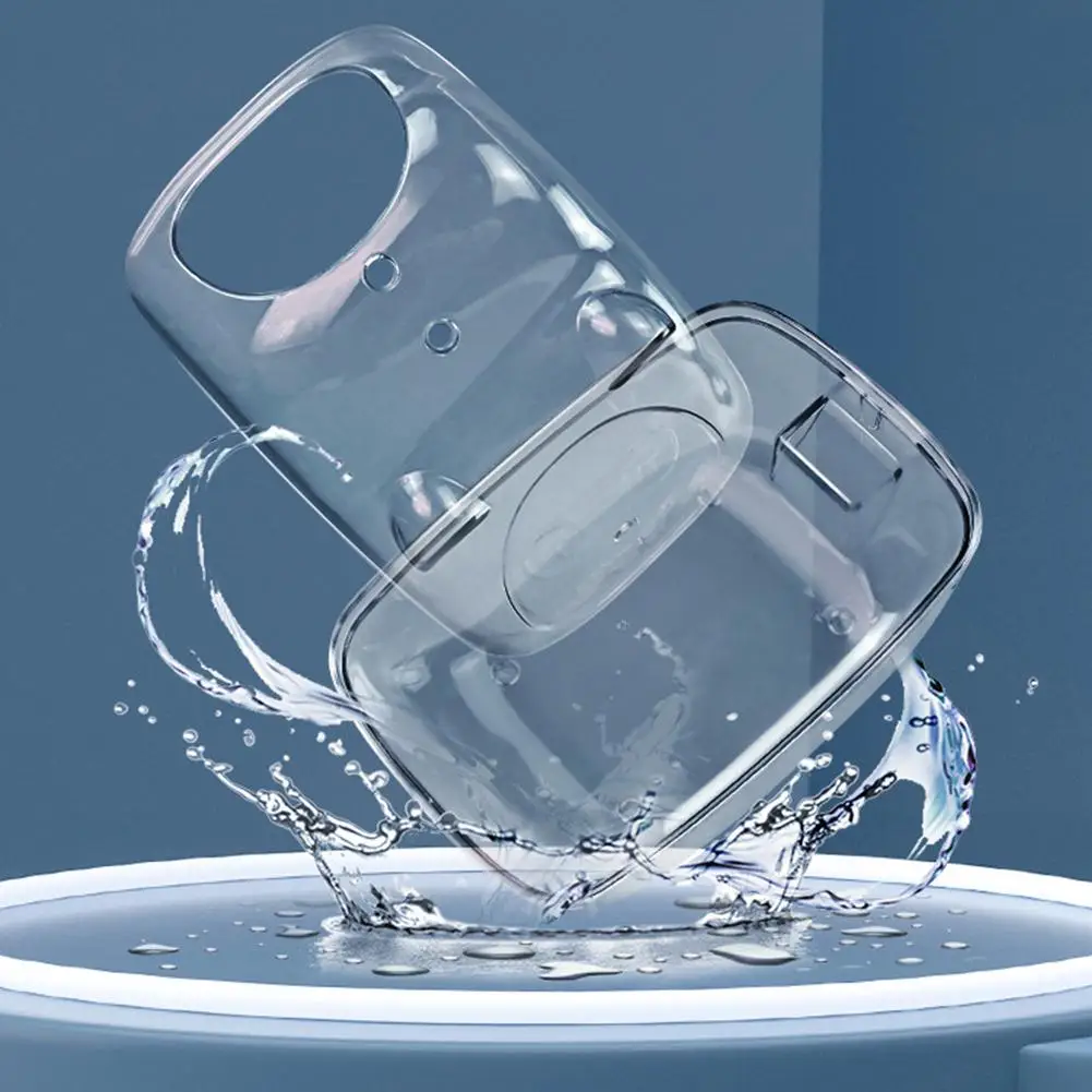 Hamster Sand ห้องน้ำพลาสติกโปร่งใสทรายคอนเทนเนอร์อาบน้ำห้องน้ำอ่างอาบน้ำสำหรับหนูแฮมสเตอร์ Chinchilla หนู Gerbil