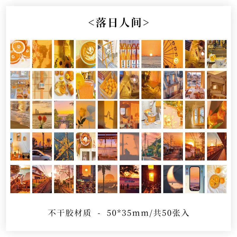 50 STKS Creatieve decoratieve stickers Boekcadeaustickers Dagboekposter Esthetiek Tijdschrift Diy Stickers Studentenstickers
