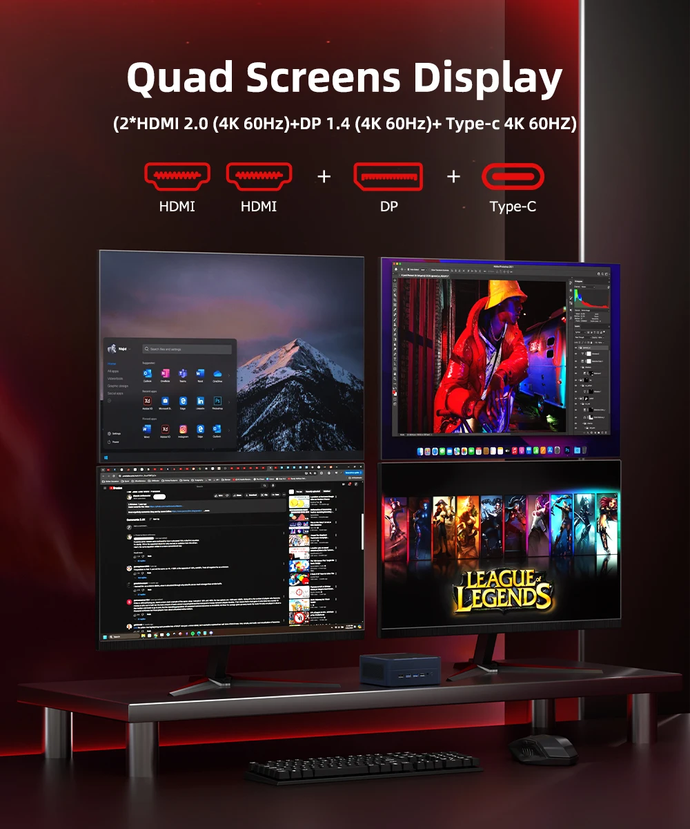 Рисунок 2 - TexHoo Мини-ПК AMD Ryzen 7 6600U