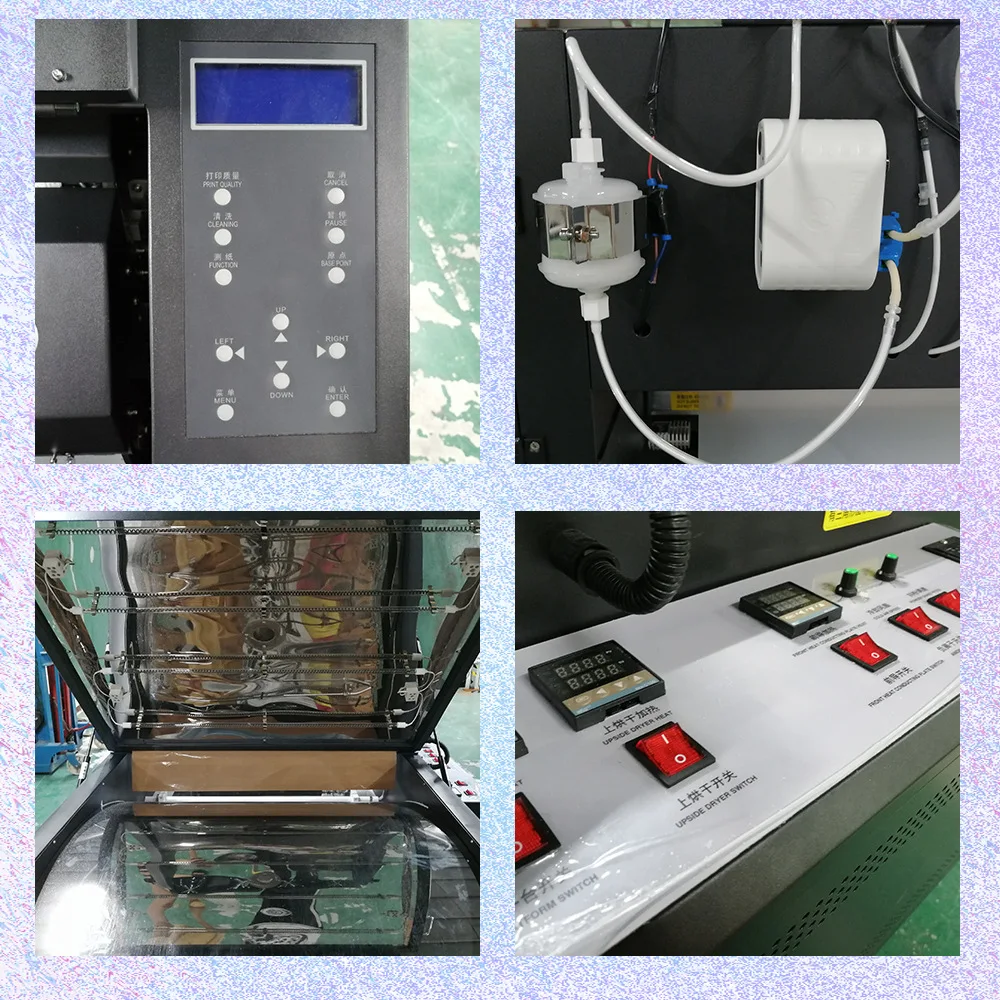 Offset heat transfer printer, digital printing, clothing T-shirt white ink heat transfer heat transfer, clothing printer