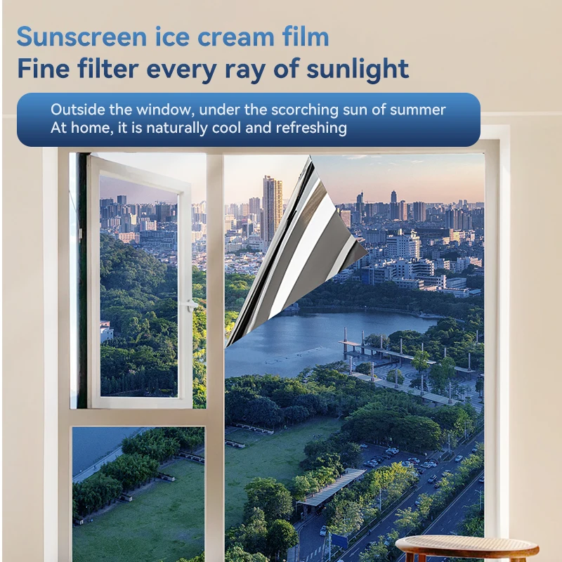 واقي من الشمس وفيلم عازل للنوافذ الزجاجية، وملصقات زجاجية منزلية للتظليل، وغرف الشمس، والشرفات للتظليل، والخصوصية