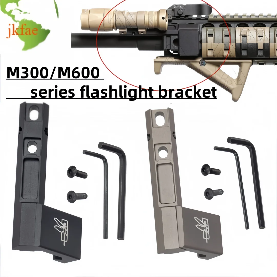 

Адаптивное крепление для фонаря со смещением Thorntail Surefire M300 M600, боковое основание для фонарика, крепления для охоты, 20 мм, планка Пикатинни