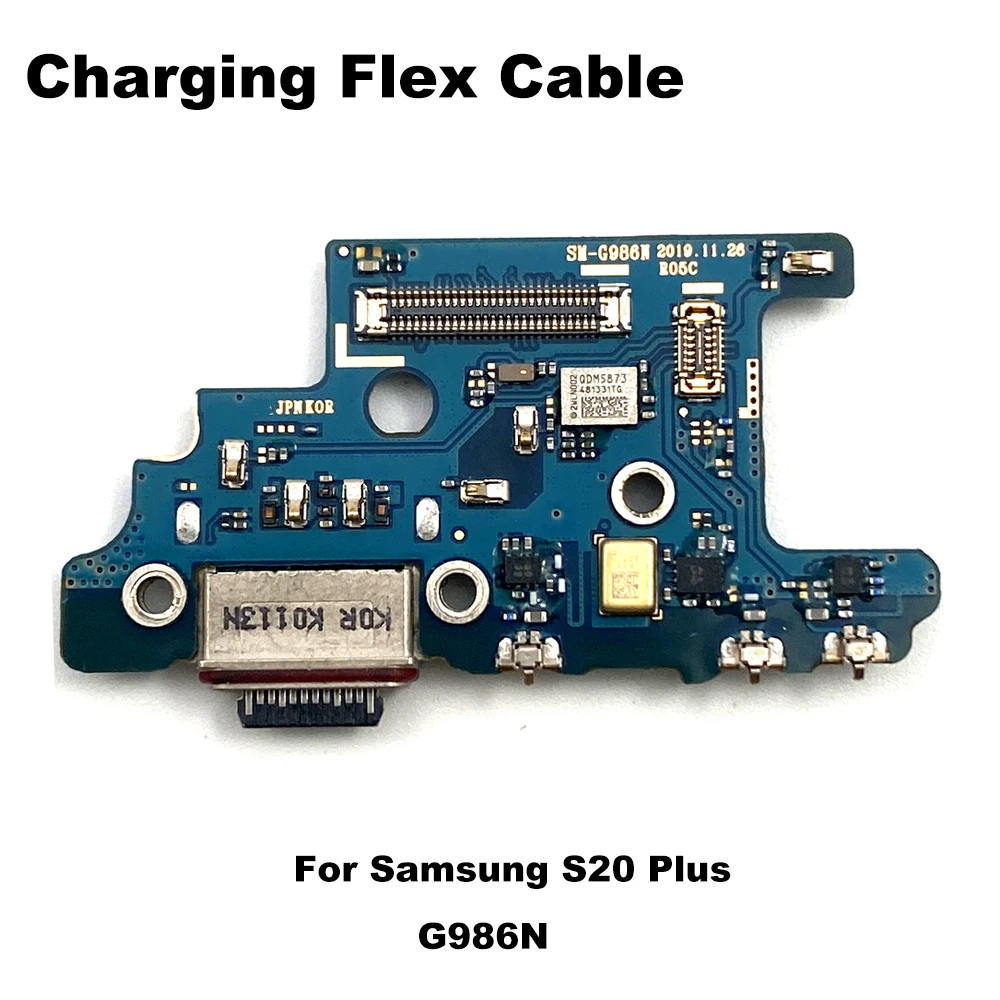 Charging Port Dock Board Flex For Samsung S23 S22 S21 S20 Plus Ultra S908N G991N Korean Version USB Connector Dock Charger Cable