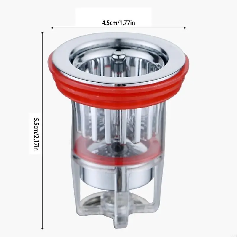 4PCS High Seal Not Backflow Slound Drain