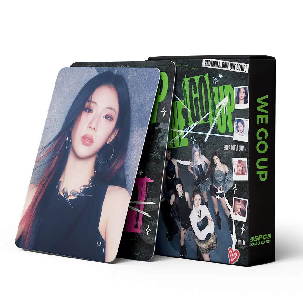 55Pcs/Set Kpop BABY MONSTER New Album Lomo Cards HARAM HD Photocards Girls Photo Card For Collection Fans Gift